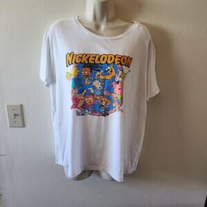 Nickelodeon Multi Character T-Shirt Size 2XL